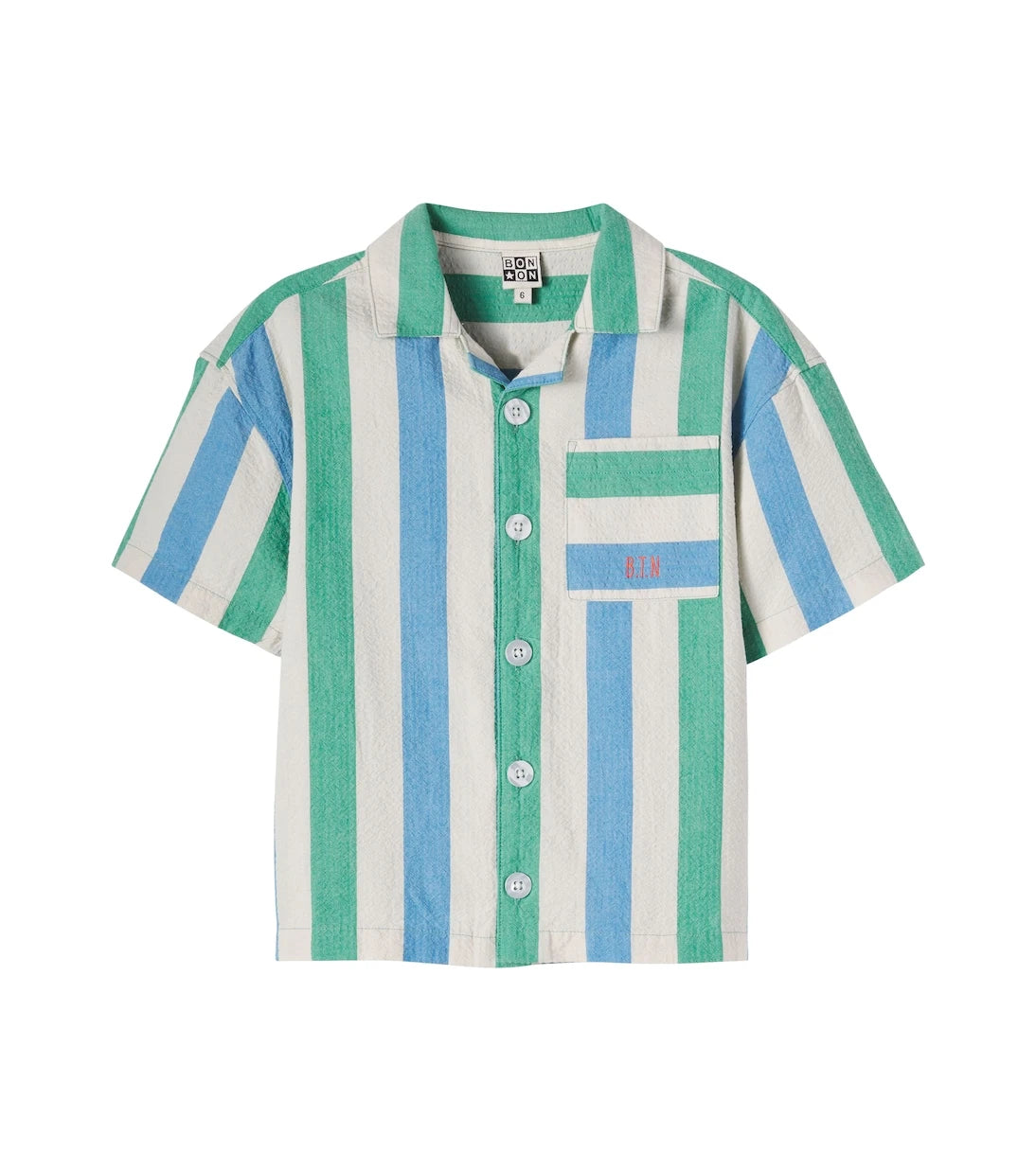 Bonton - Las Vegas striped cotton shirt