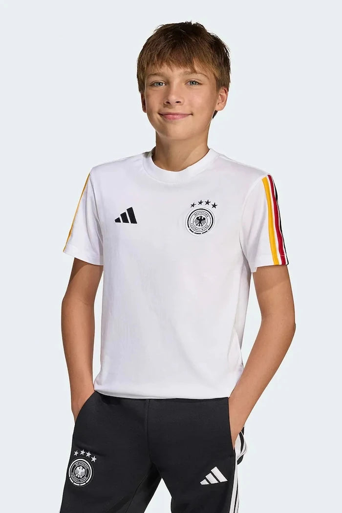 Детска памучна тениска adidas Performance DFB KIDS