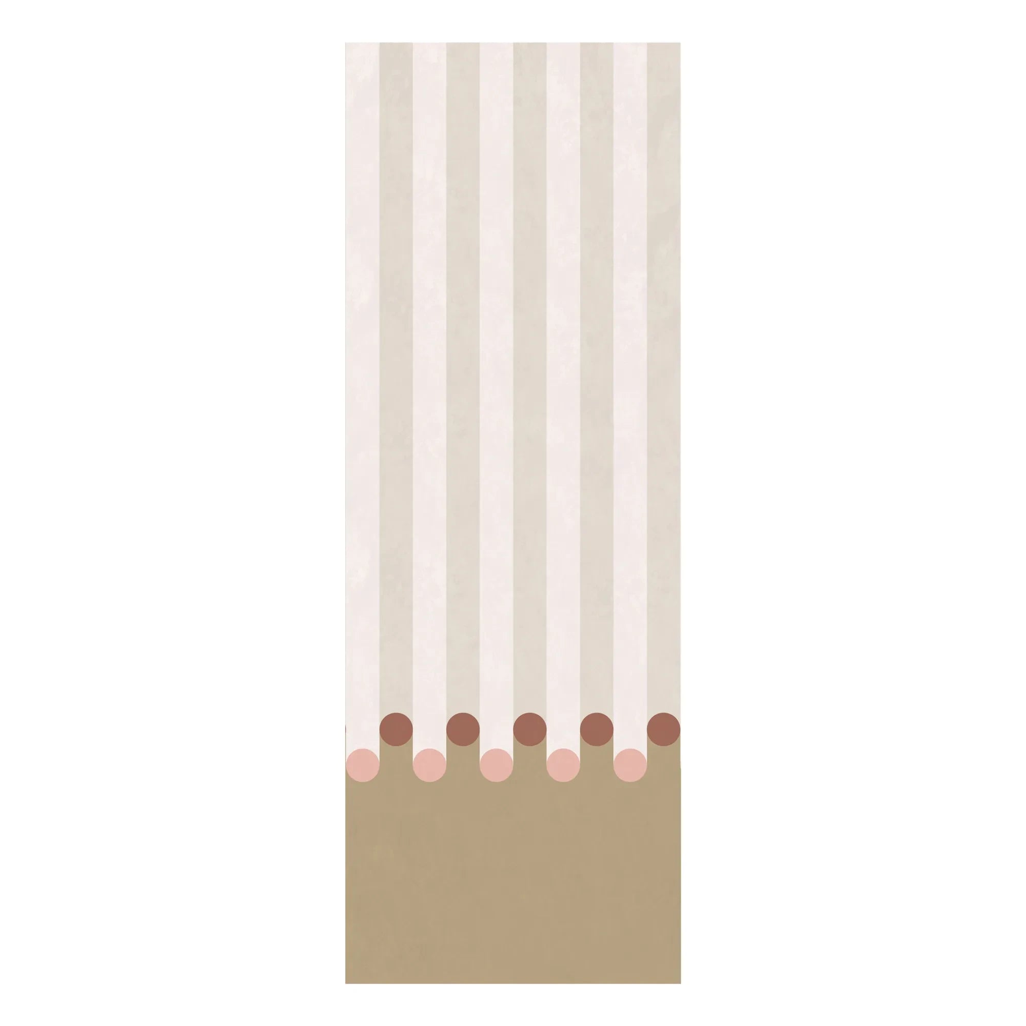 Edito - Dott wallpaper - 2 lès | Beige