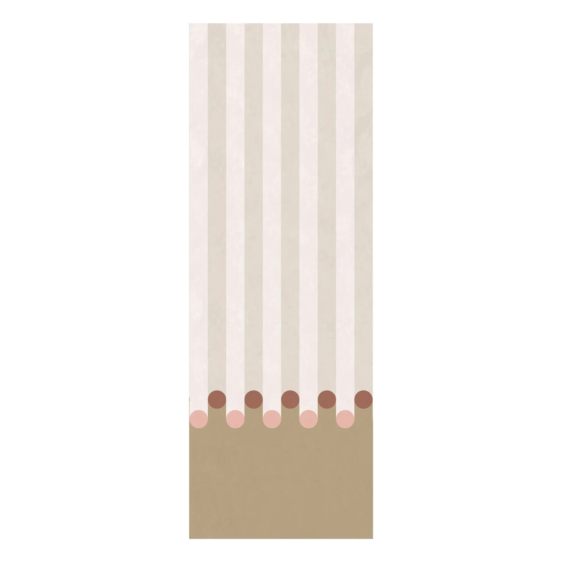 Edito - Dott wallpaper - 2 lès | Beige