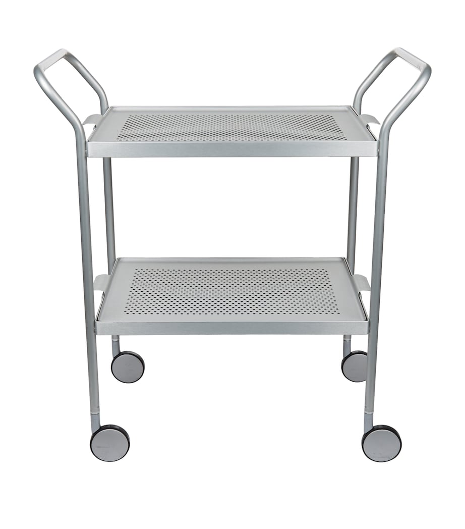 Rubber Grip Two-Tiered Trolley