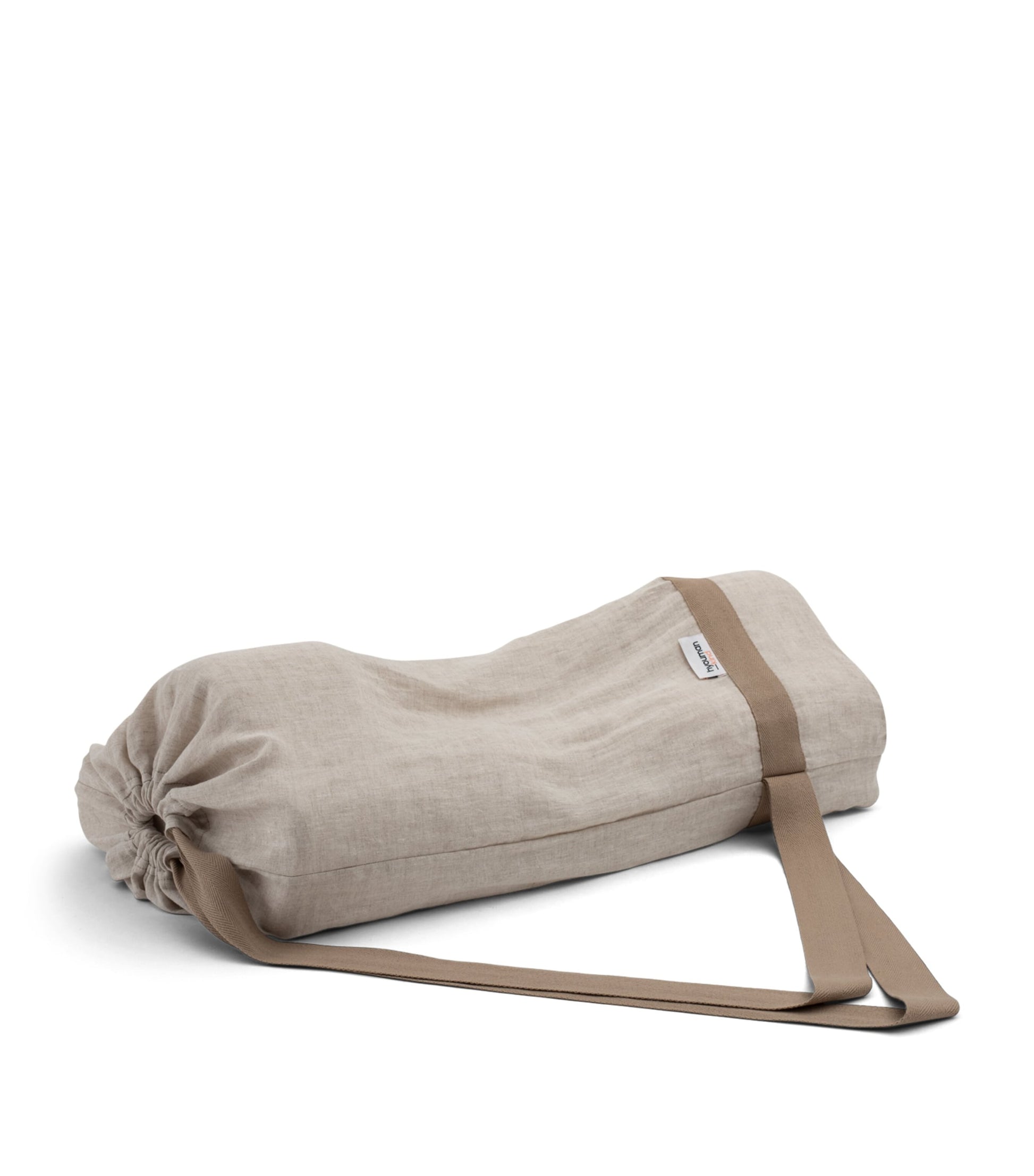 HYOUMANKIND Back Sleep Pillow with Silk Pillowcase (32cm x 57cm)