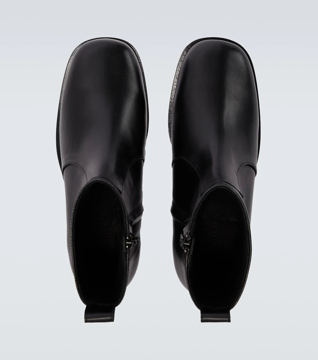 Studio Nicholson - Square leather ankle boots