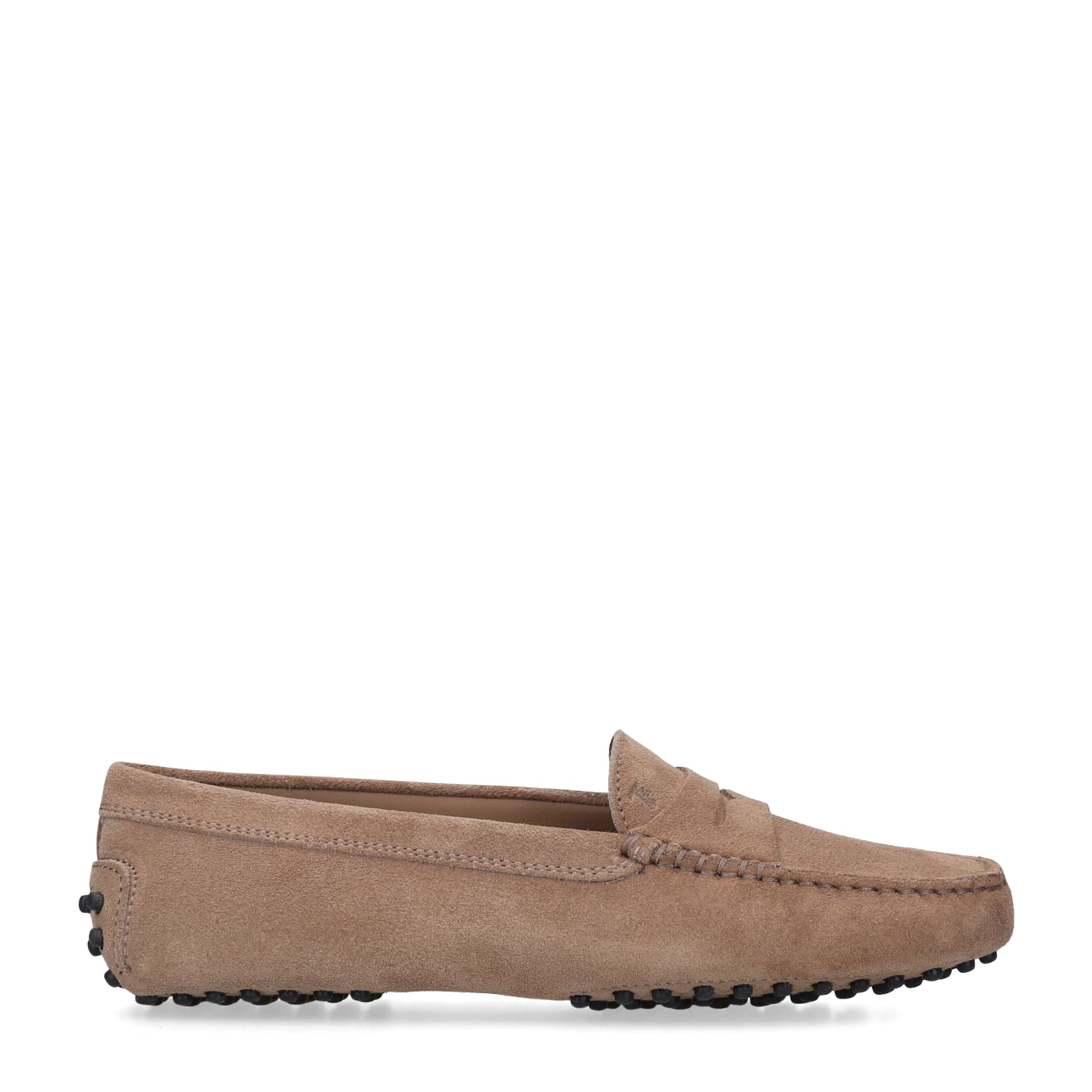 Tod's Brown Leather Mocassino Loafers