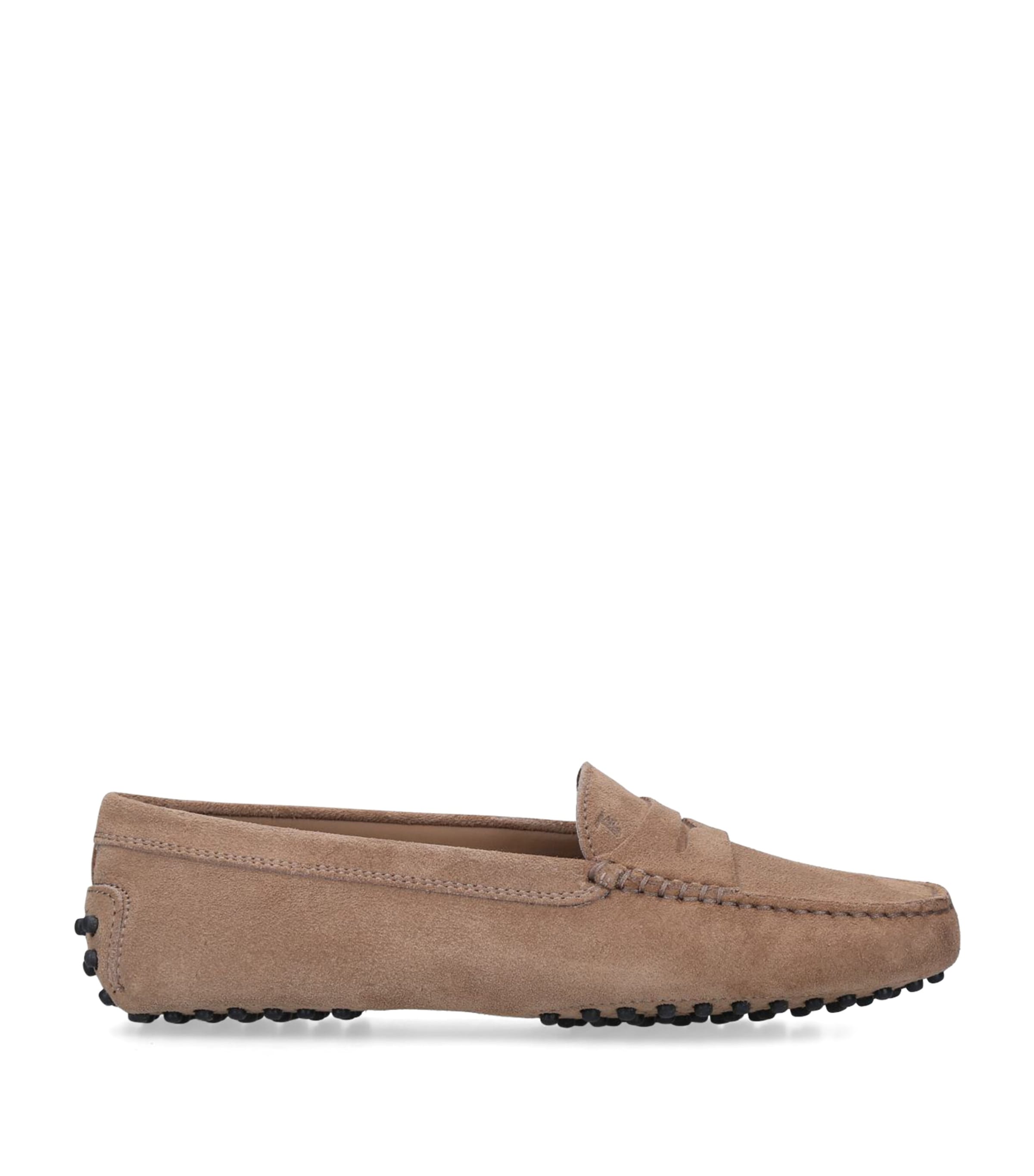 Tod's Brown Leather Mocassino Loafers