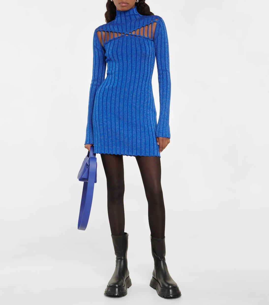 Dion Lee - Braided wool minidress