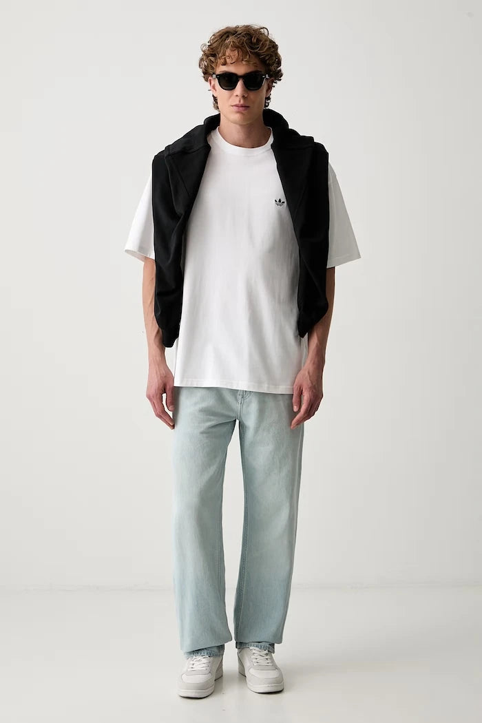 adidas Originals erkek pamuklu Trefoil Essentials tişört