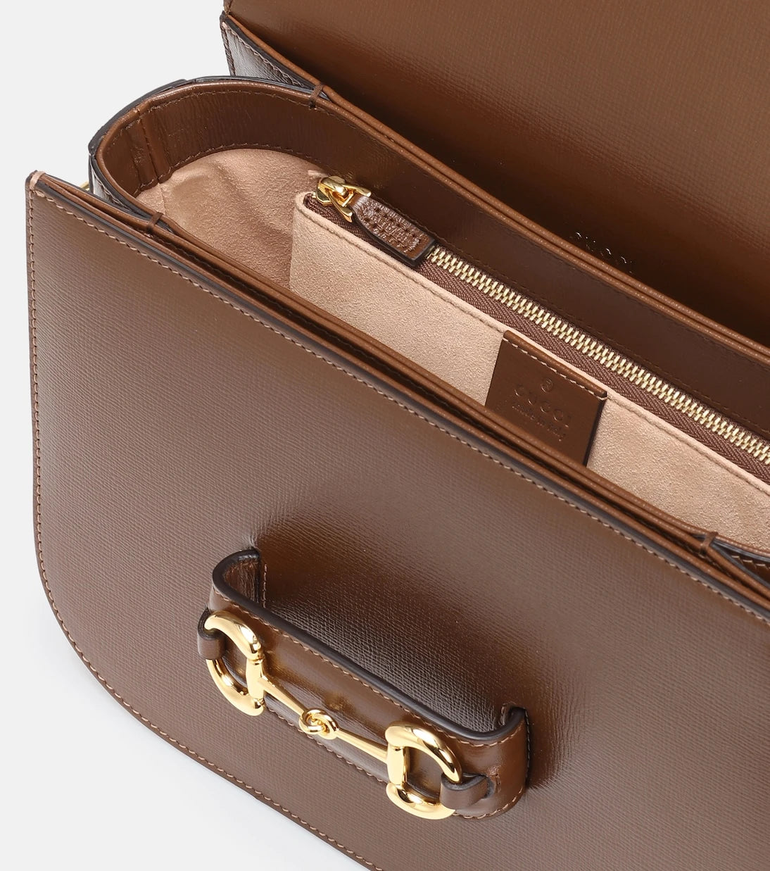 Gucci - Gucci Horsebit 1955 leather shoulder bag