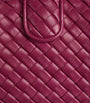 Bottega Veneta Pink Small Leather Lauren 1980 Clutch Bag