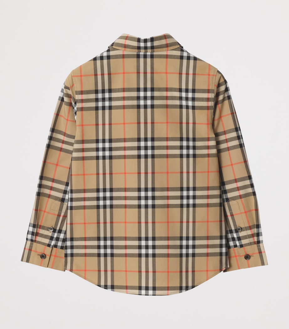 Burberry Kids Cotton Check Shirt (3-12 Years)