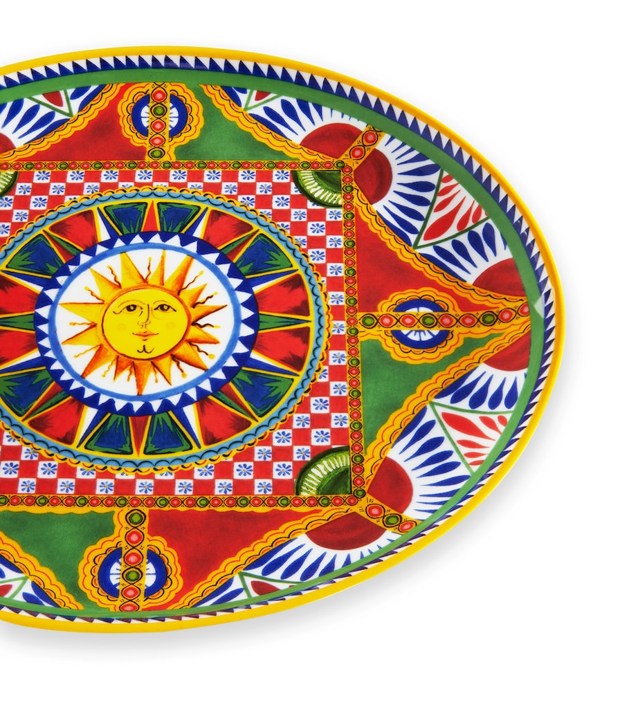 Dolce & Gabbana Casa Carretto Serving Plate (45.5cm)