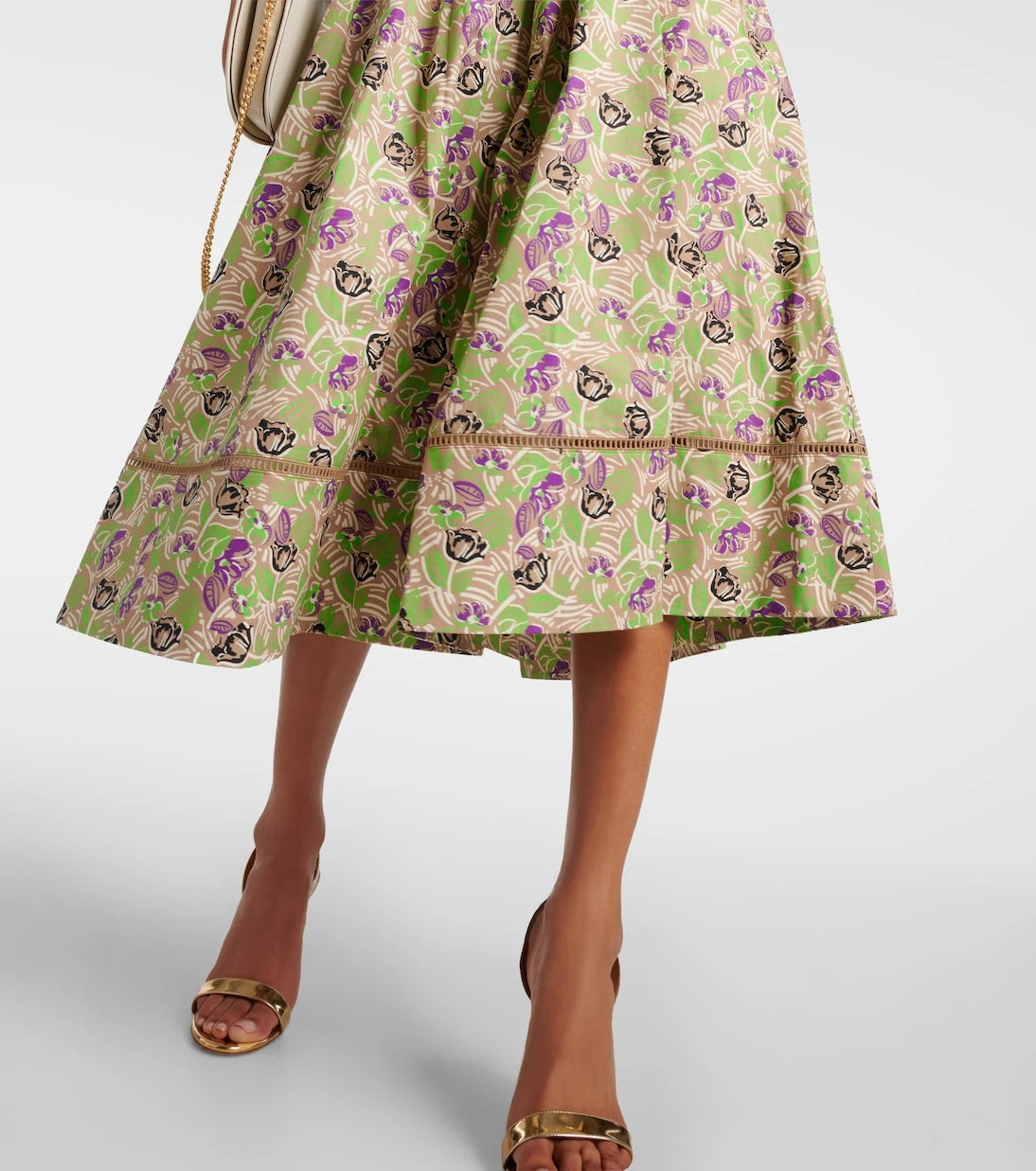 Tory Burch - Floral cotton midi dress