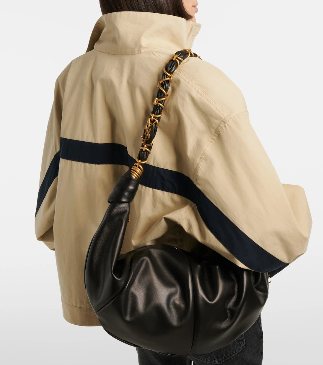 Saint Laurent - Amalia Cassandre leather shoulder bag