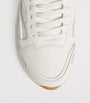 Beige Flame Sneakers