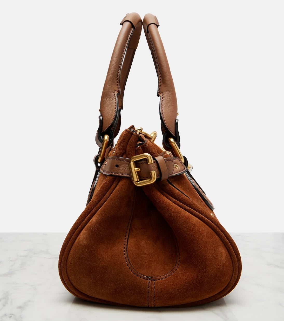 Chloé - Paddington suede shoulder bag