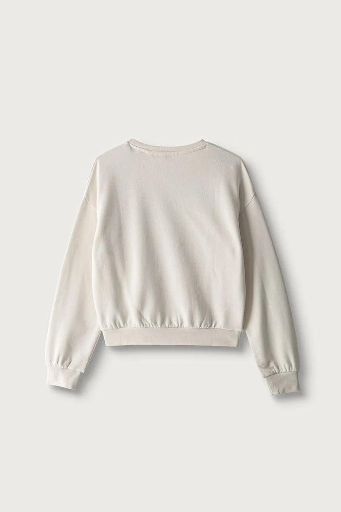Pamuklu çocuk sweatshirt