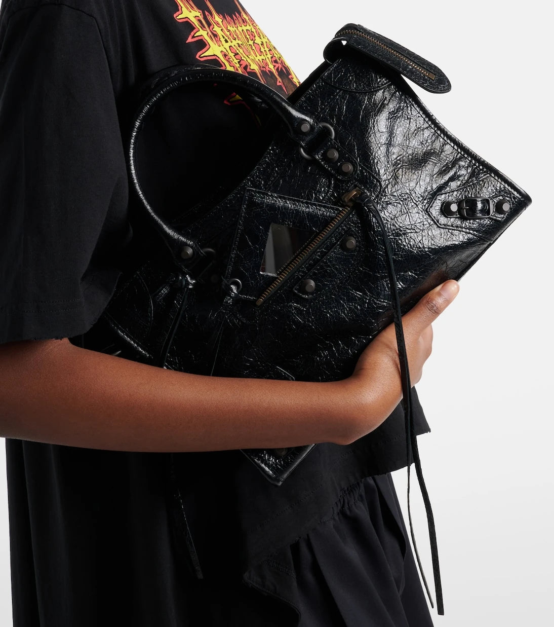 Balenciaga - Le City Small leather tote bag