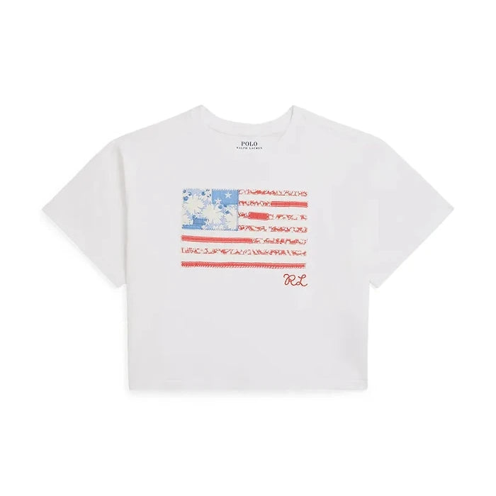Детска памучна тениска Polo Ralph Lauren