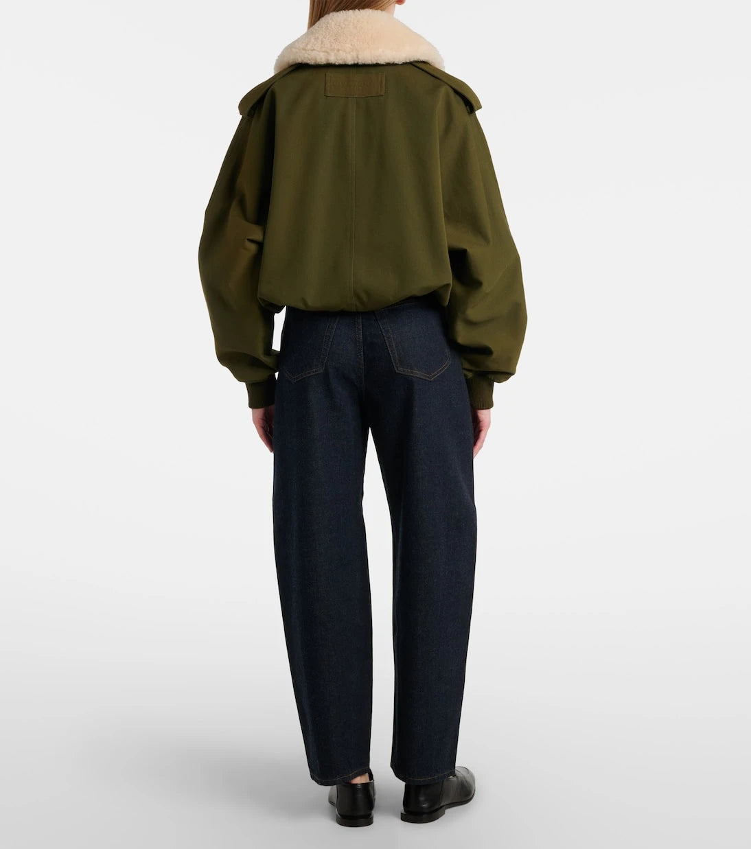 Givenchy - Shearling-trimmed jacket