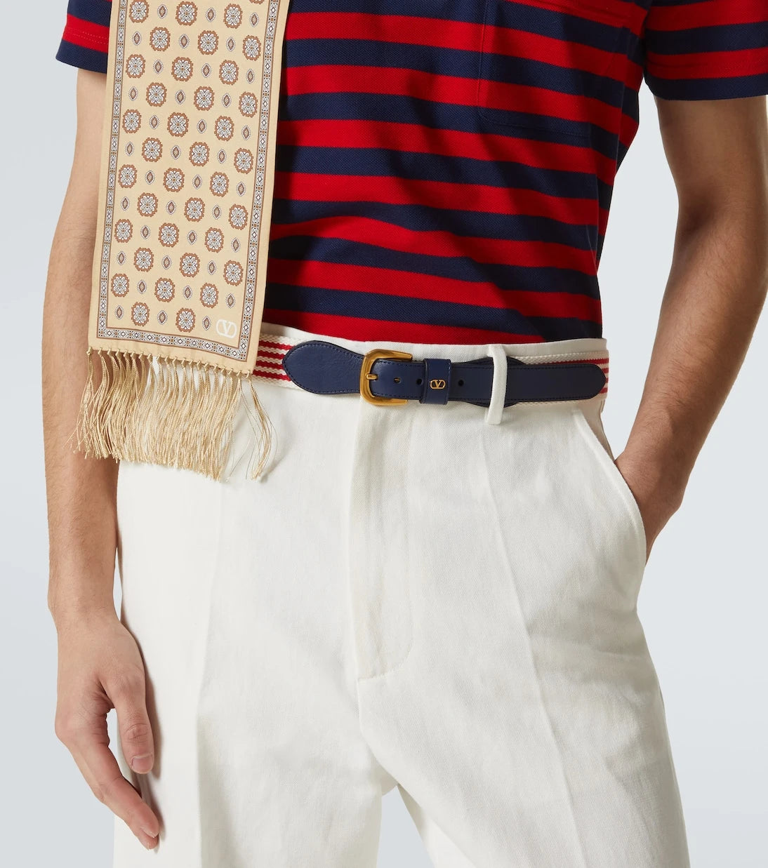 Valentino Garavani - Striped belt
