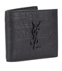 Saint Laurent Monogram Crocodile Effect Wallet