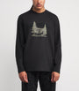 Moncler Organic Cotton Logo Long-Sleeve T-Shirt
