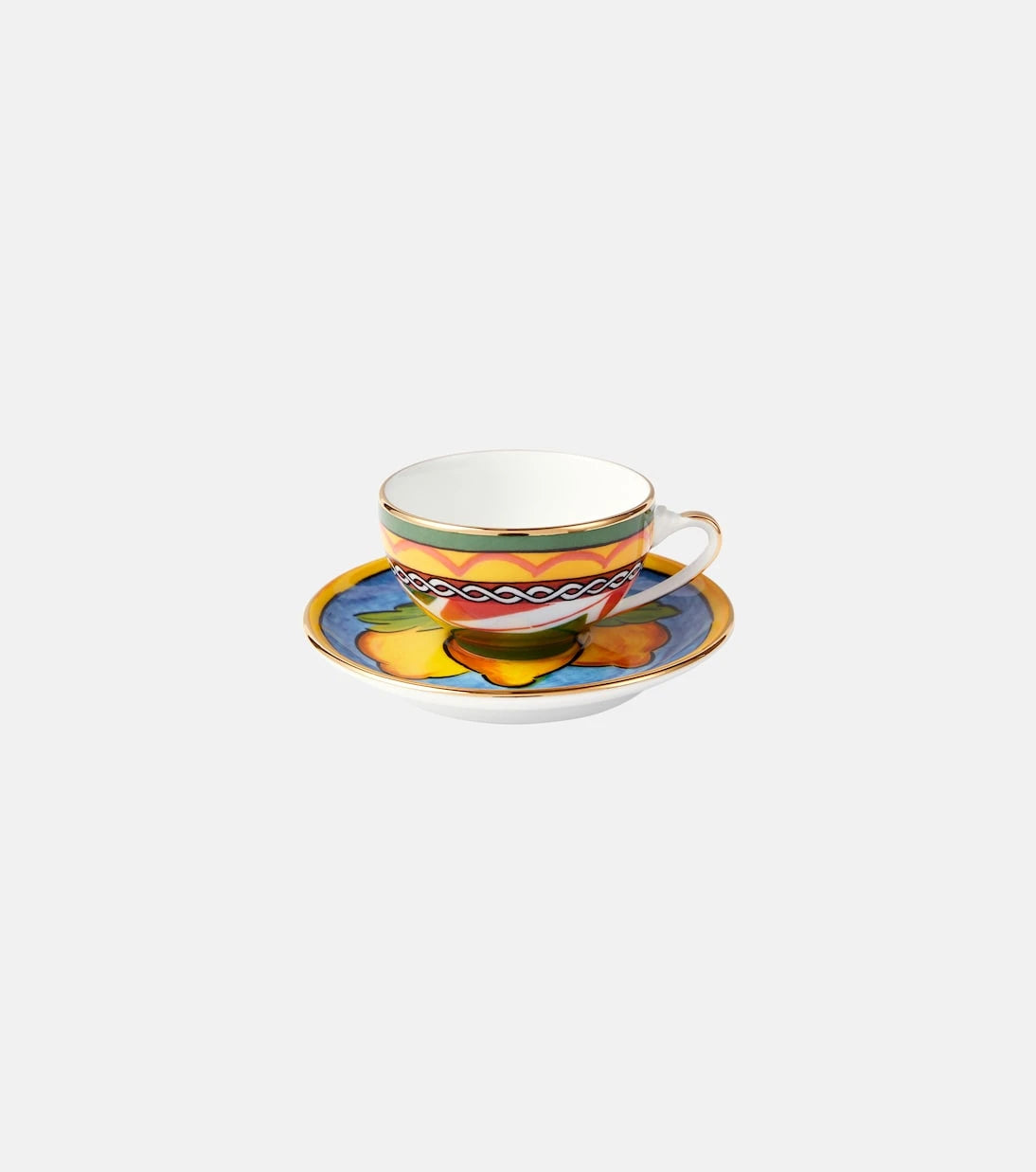 Dolce&Gabbana Casa - Porcelain espresso cup and saucer set