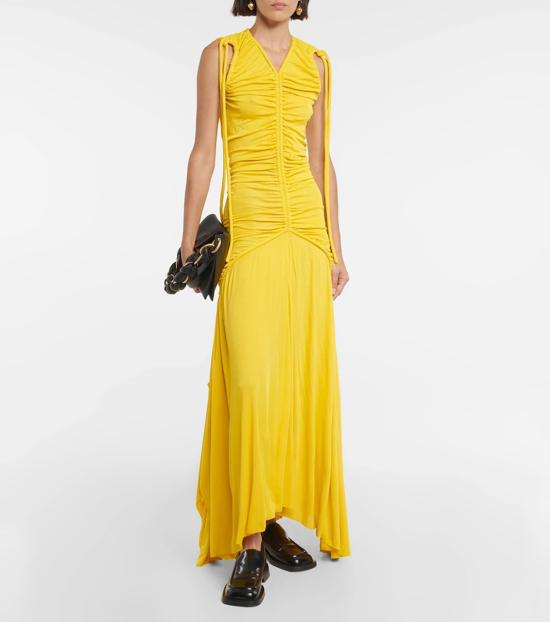 Proenza Schouler - Ruched jersey maxi dress