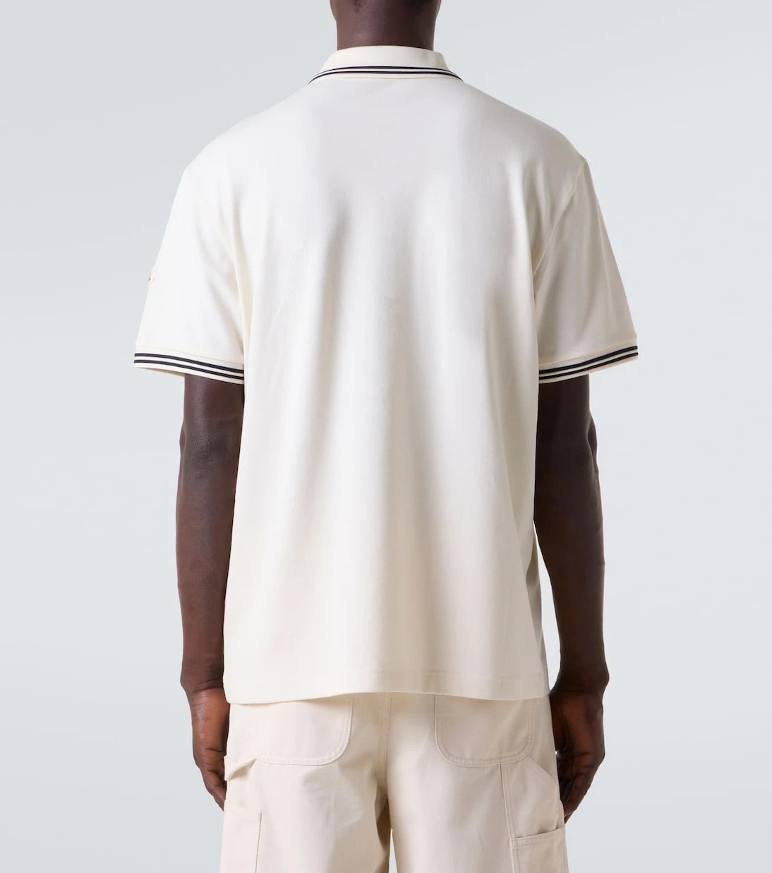 Moncler - Logolu pamuklu pike polo tişört