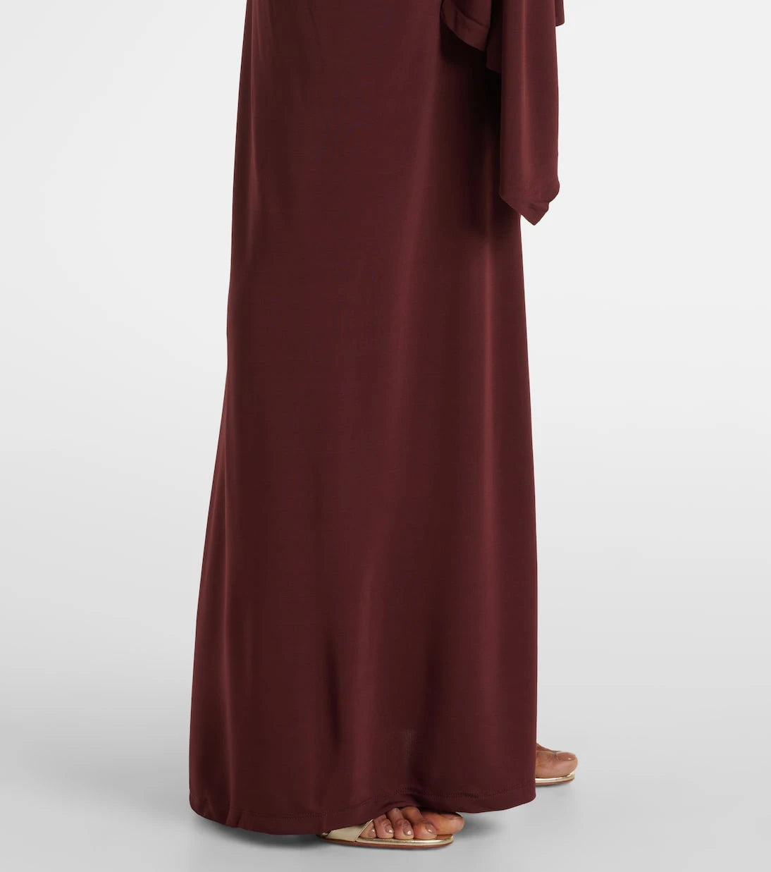 Christopher Esber - Bezel Quartz cutout strapless jersey gown