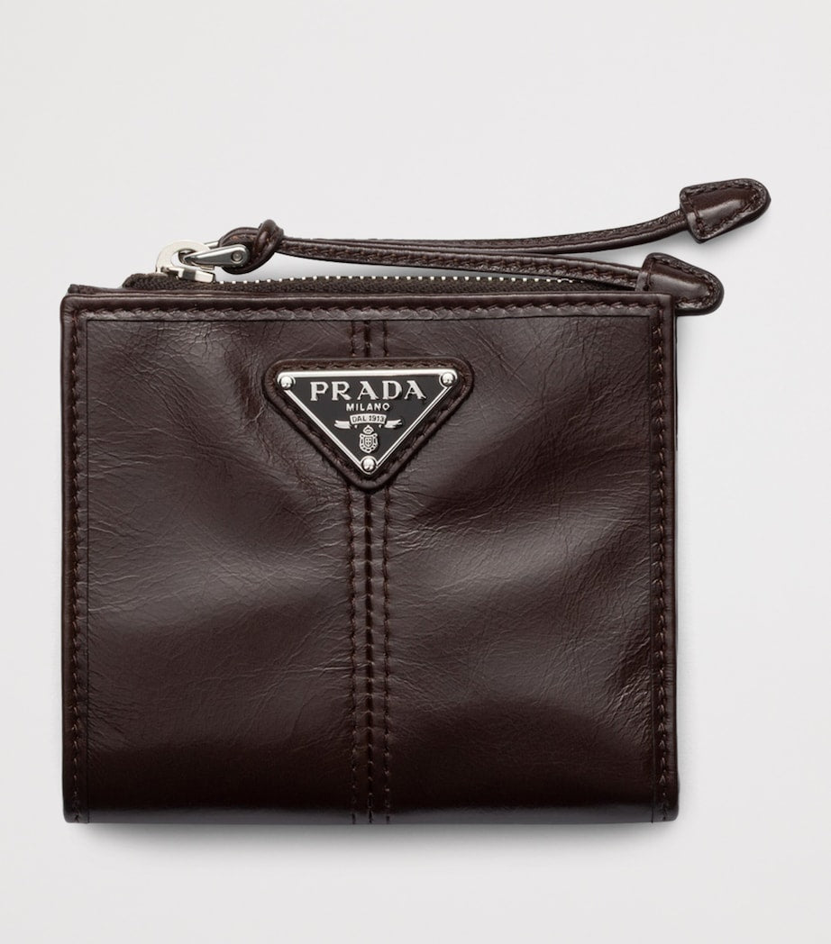 Prada Small Leather Zipped Wallet