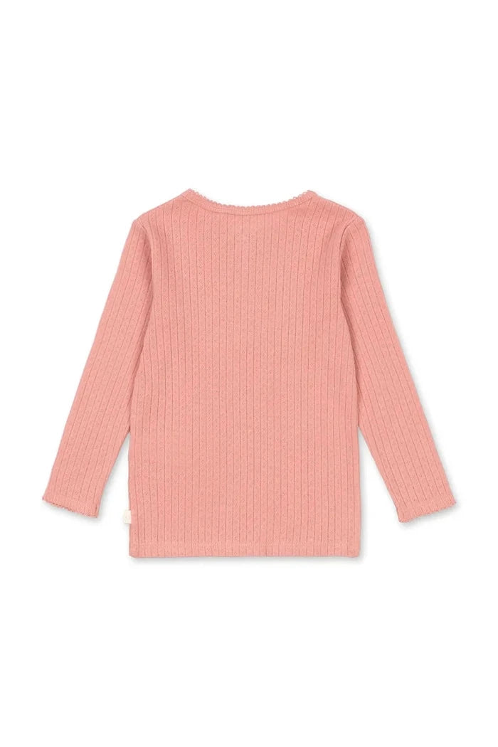 Konges Sløjd MINNIE BLOUSE GOTS Uzun Kollu Çocuk Bluz
