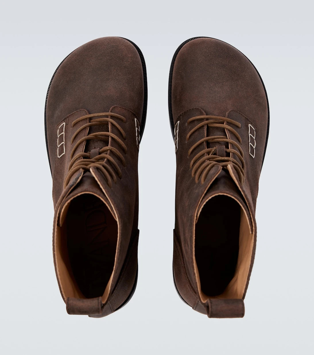 JW Anderson - Leather lace-up boots