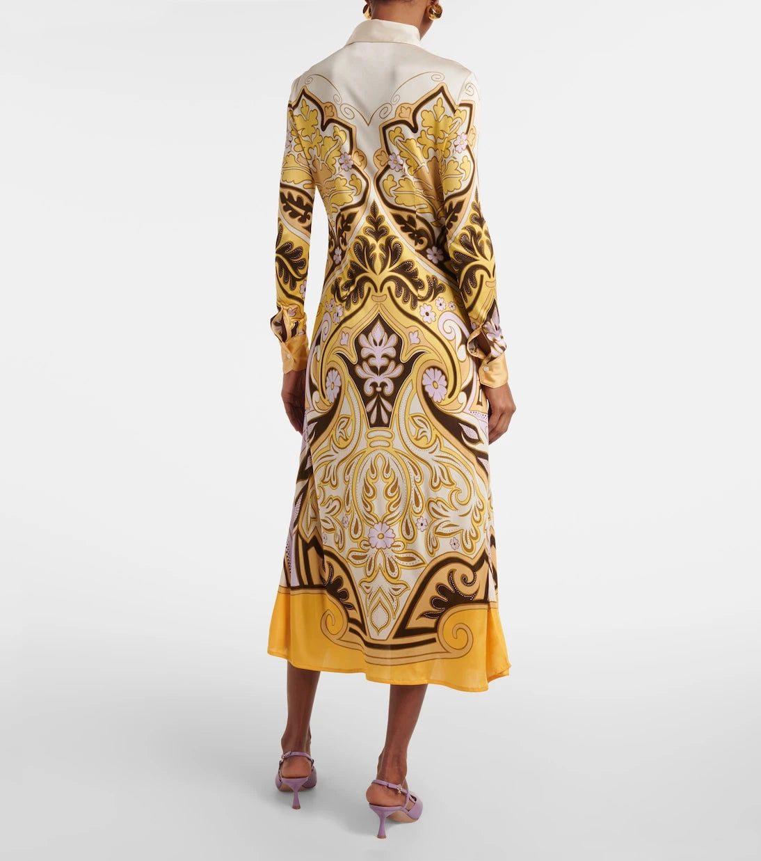 La DoubleJ - Perry printed midi dress