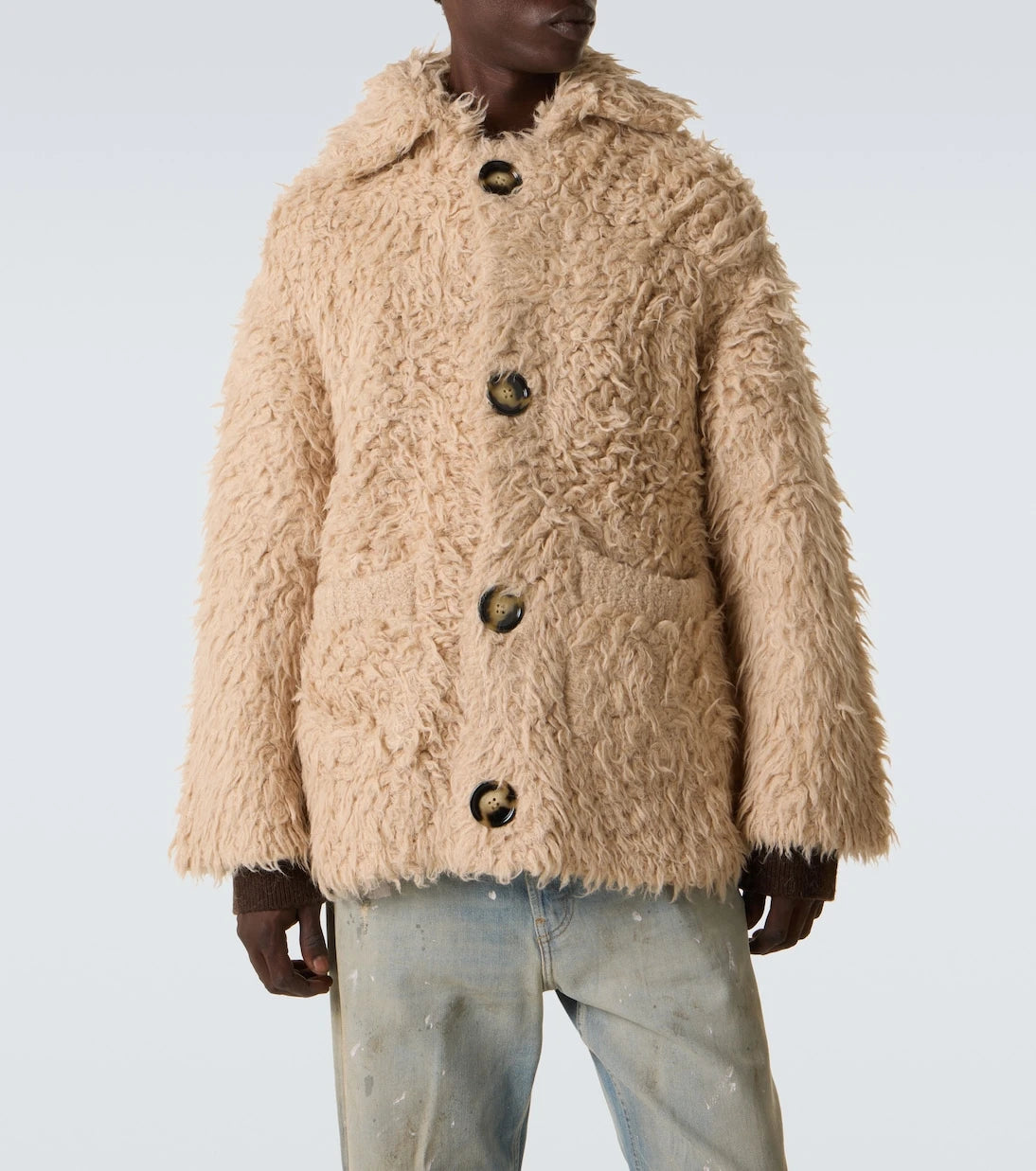 Acne Studios - Textured alpaca-blend cardigan