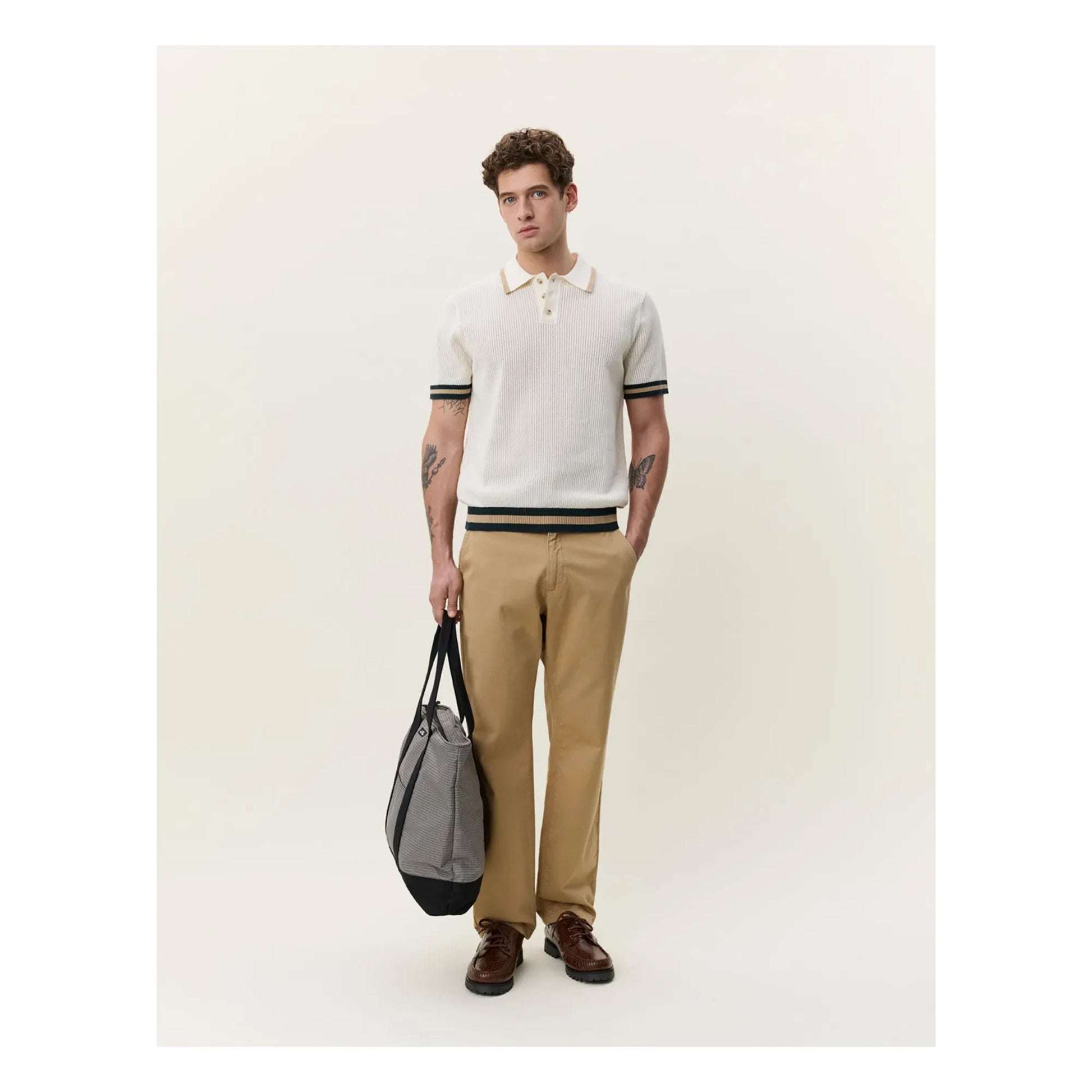 Les Deux - Polo Lace Maille | Off white
