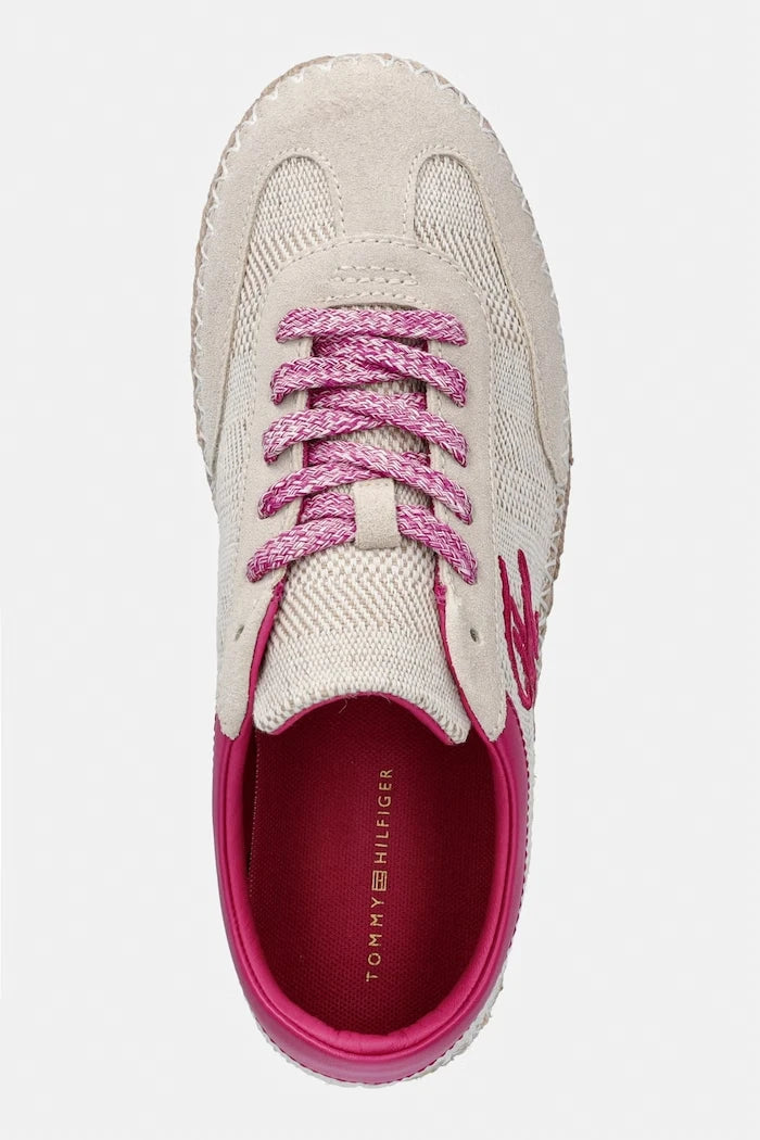 Tommy Hilfiger TH HERITAGE ROPE SNEAKER düşük kesim kadın spor ayakkabı