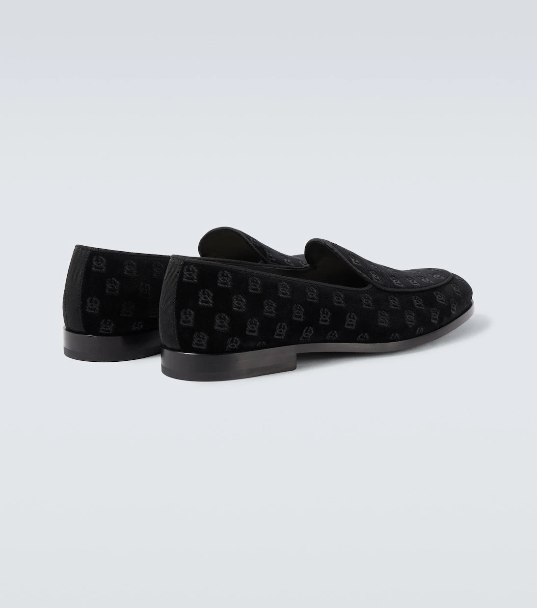 Dolce&Gabbana - Vivaldi velvet loafers