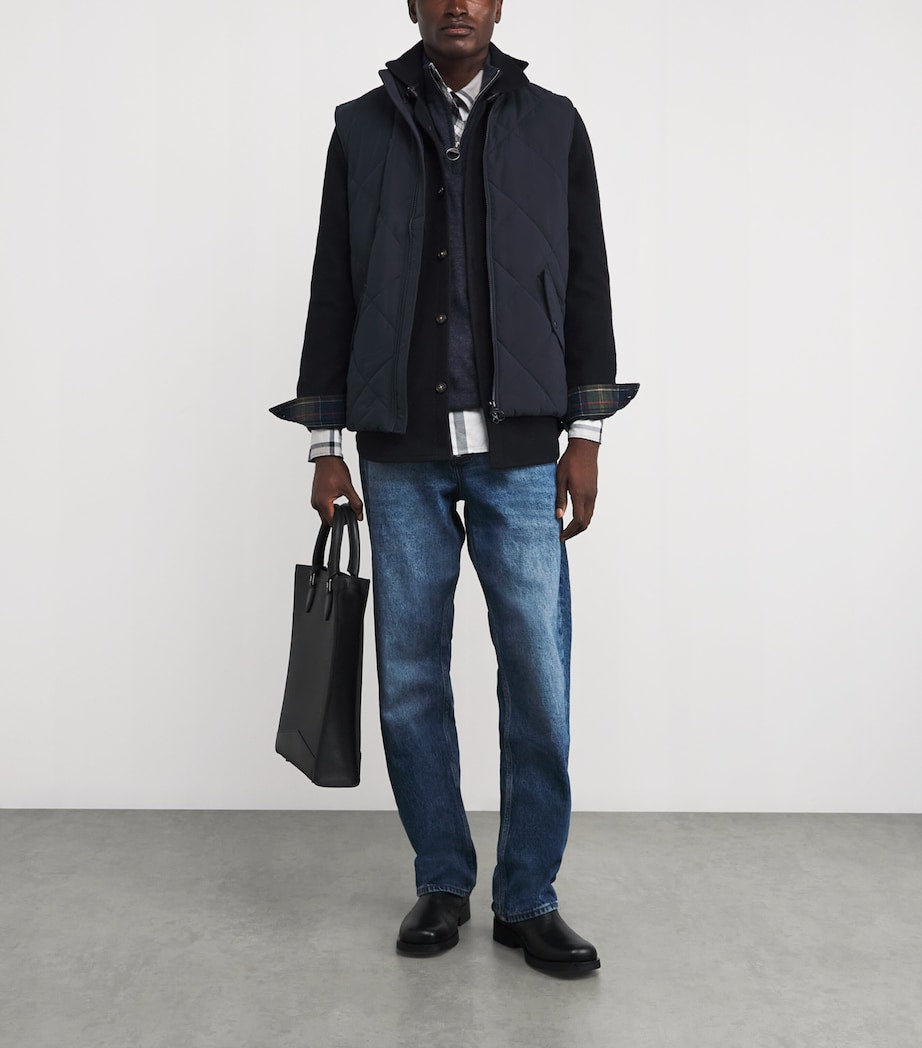 Barbour Navy Quilted City Chelsea Gilet