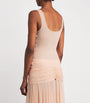 Skims Beige Stretch-Jersey Milky Sheer Tank Top