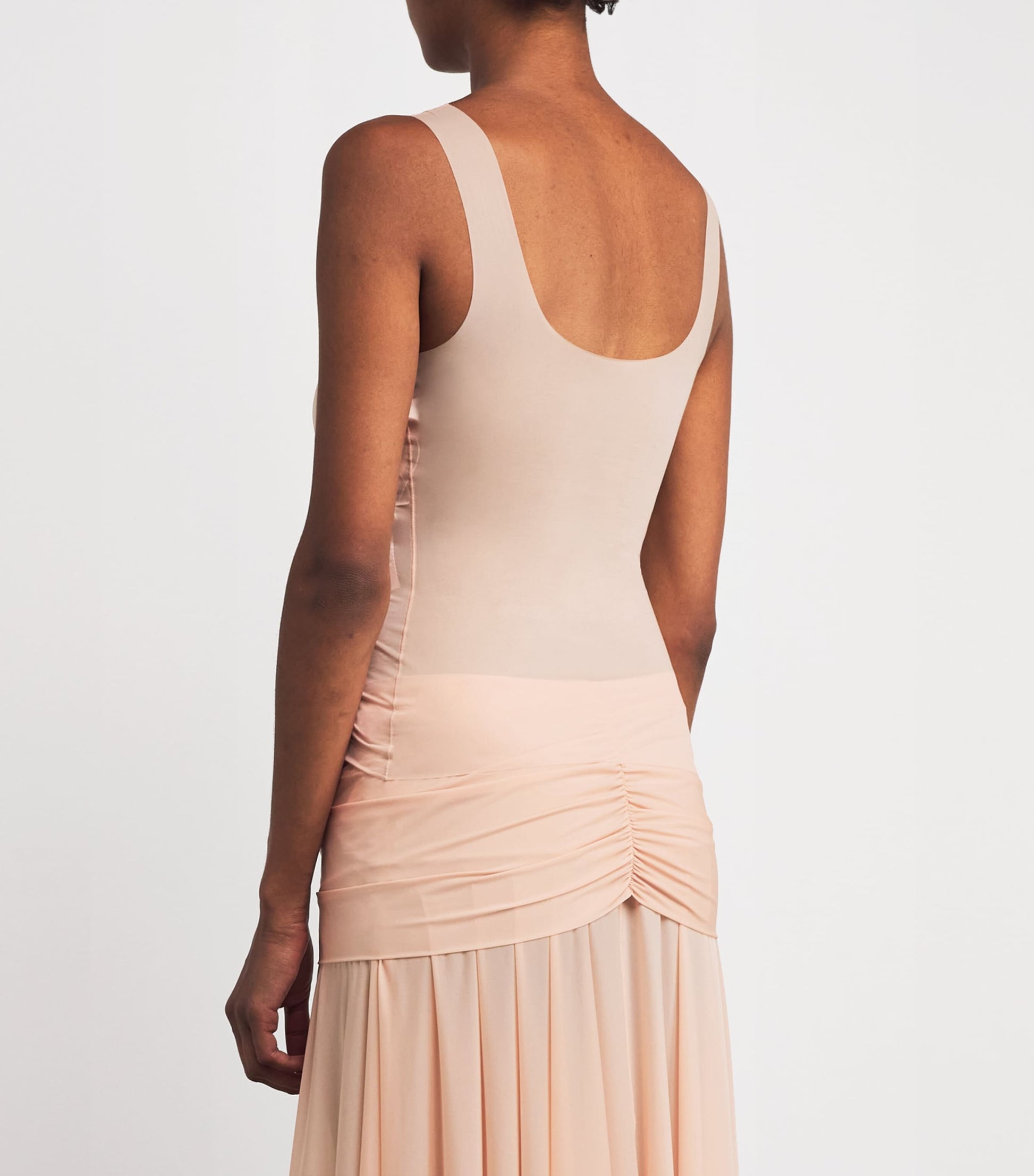 Skims Beige Stretch-Jersey Milky Sheer Tank Top