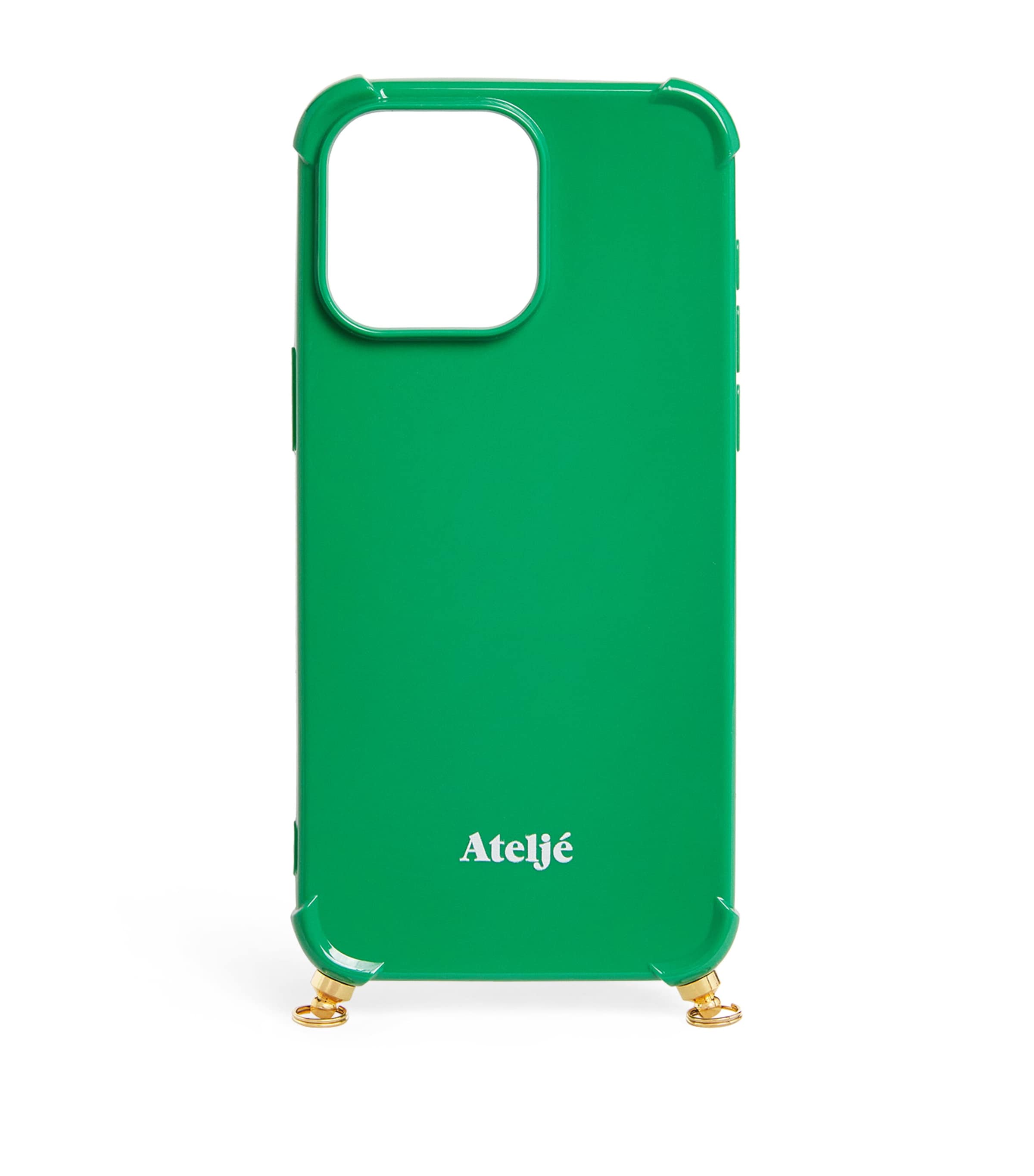 ATELJE Green Recycled Palm Breeze iPhone 14 Pro Max Case
