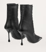 Jimmy Choo Black Scarlett 95 Leather Boots