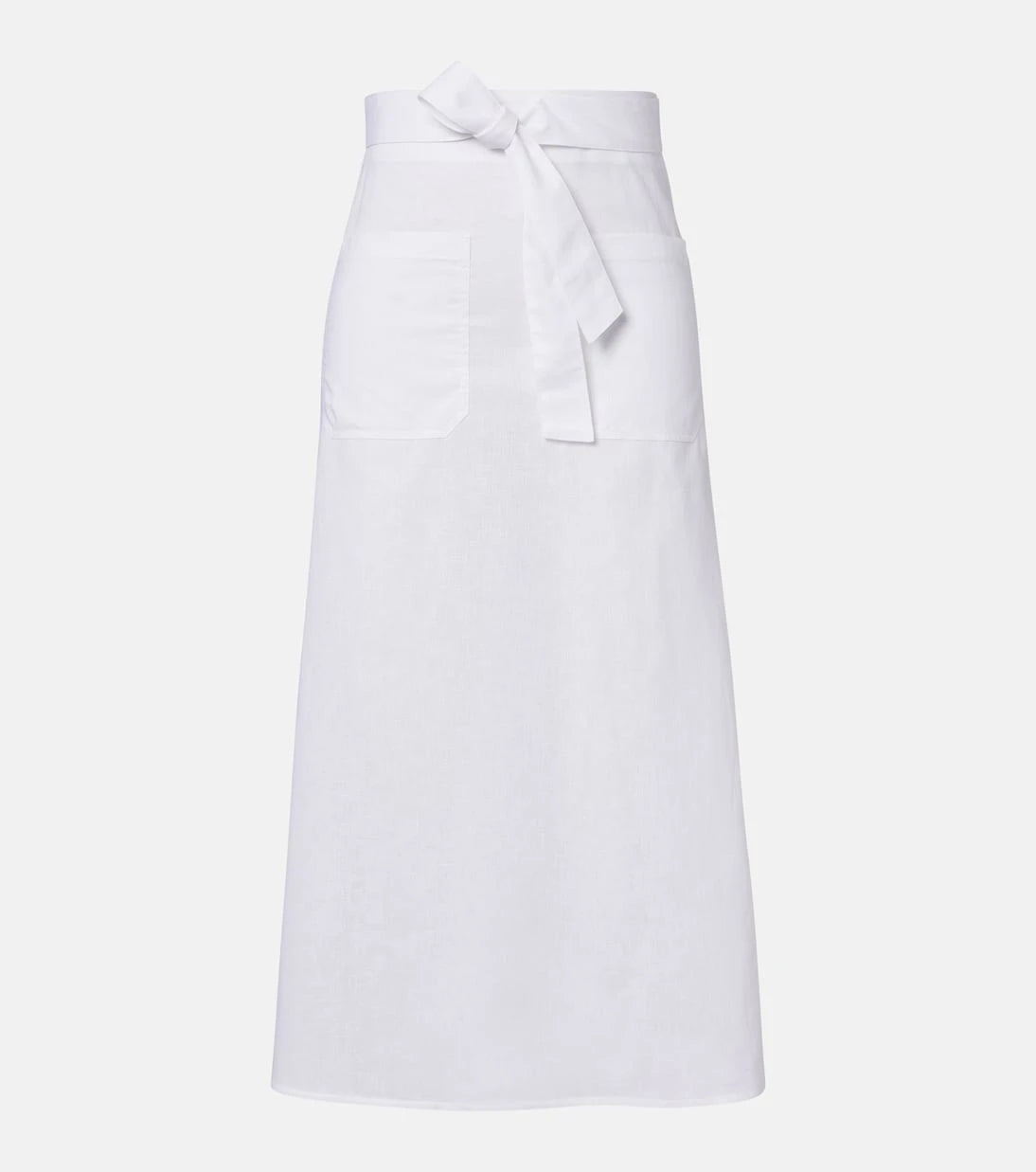 Toteme - Cotton and linen midi skirt