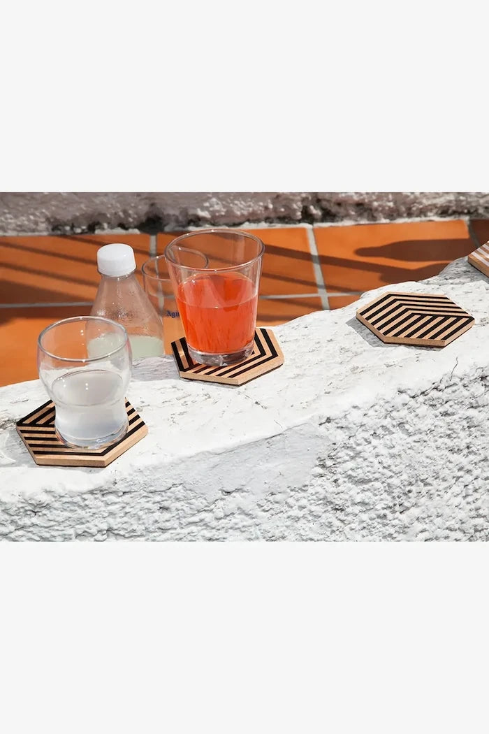 Areaware Tiles 9 x 8,5 cm (6 Parça) Masa Altlığı Seti