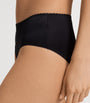 Hanro Black Satin Deluxe Midi Briefs