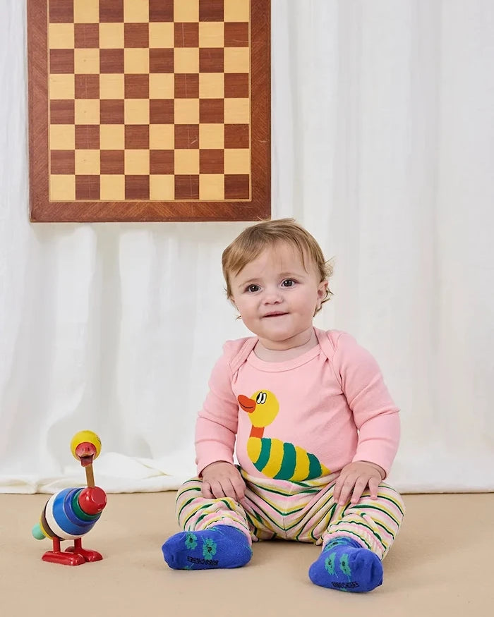 Бебешко боди Bobo Choses Stripped Duck