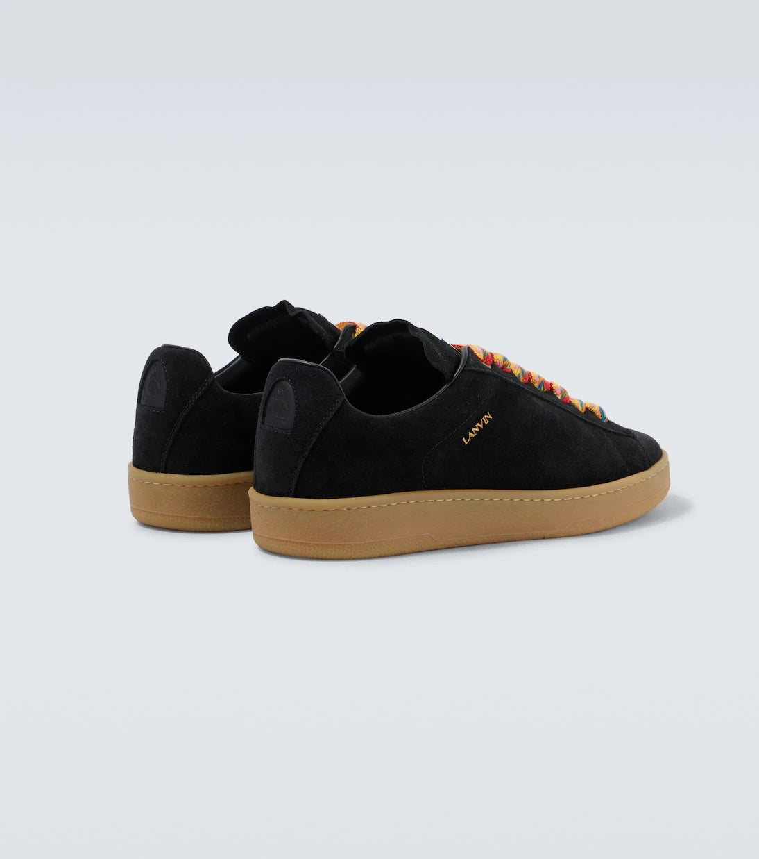 Lanvin - Curb Lite suede sneakers