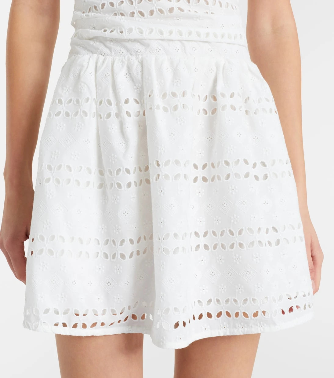 Faithfull - Roja broderie anglaise minidress