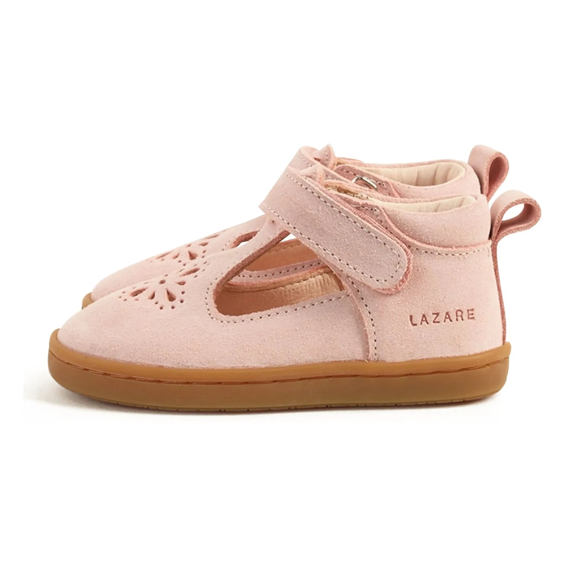 Lazare - Babies Pia Etoile Suede | Powder pink